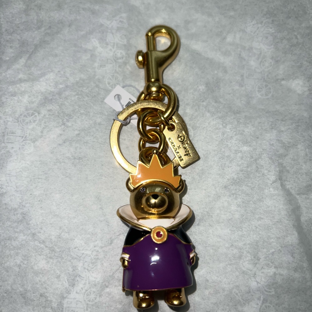 Disney X Coach Evil Queen Bear Bag Charm